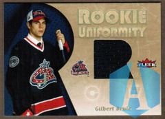 2005-06 Ultra Rookie Uniformity Jerseys #RU-GB Gilbert Brule
